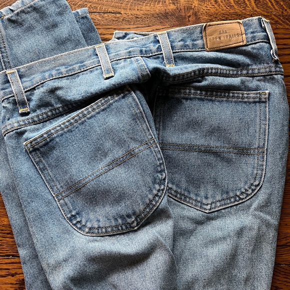 Vintage Open Trails Women’s Mom LightWash Jeans Size 12 Long - Picture 2 of 3